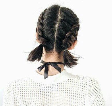 Tres peinados con trenzas para cabello corto | Looks - Revista de  Maquillaje y Pelo | Bettina Frumboli